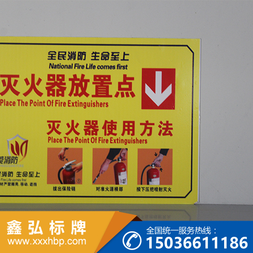 重庆消防展示牌